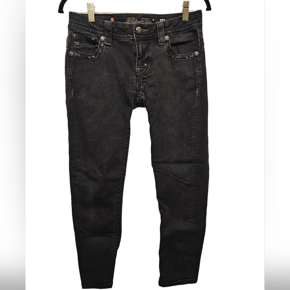 Miss Me Black Skinny Jeans